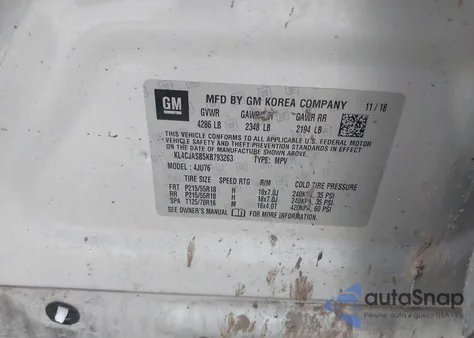 2019 Buick Encore Fwd Preferred z USA, uszkodzony, nr VIN KL4CJASB5KB793263